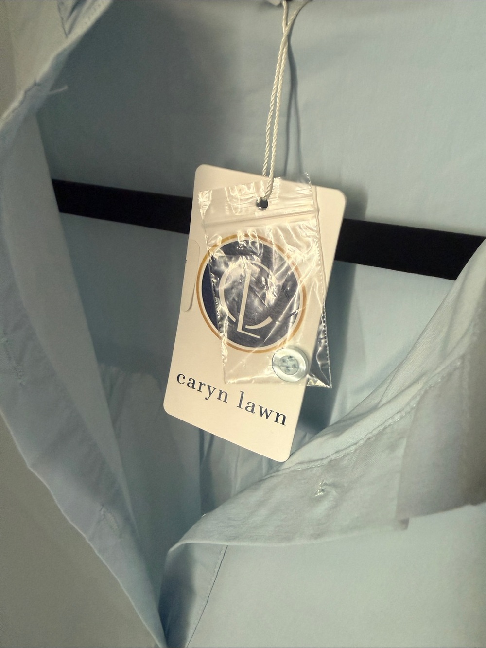 Caryn Lawn Light Blue Kimberly Dress (One Size) B8 - Picture 14 of 16